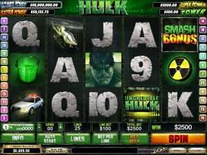 Игровой автомат The Incredible Hulk